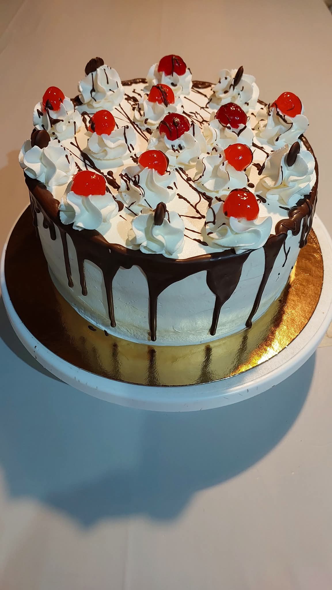 Torta selva negra artesanal